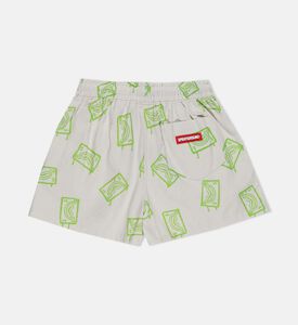 شورت قطن عضوي سلايمر دريبنغ