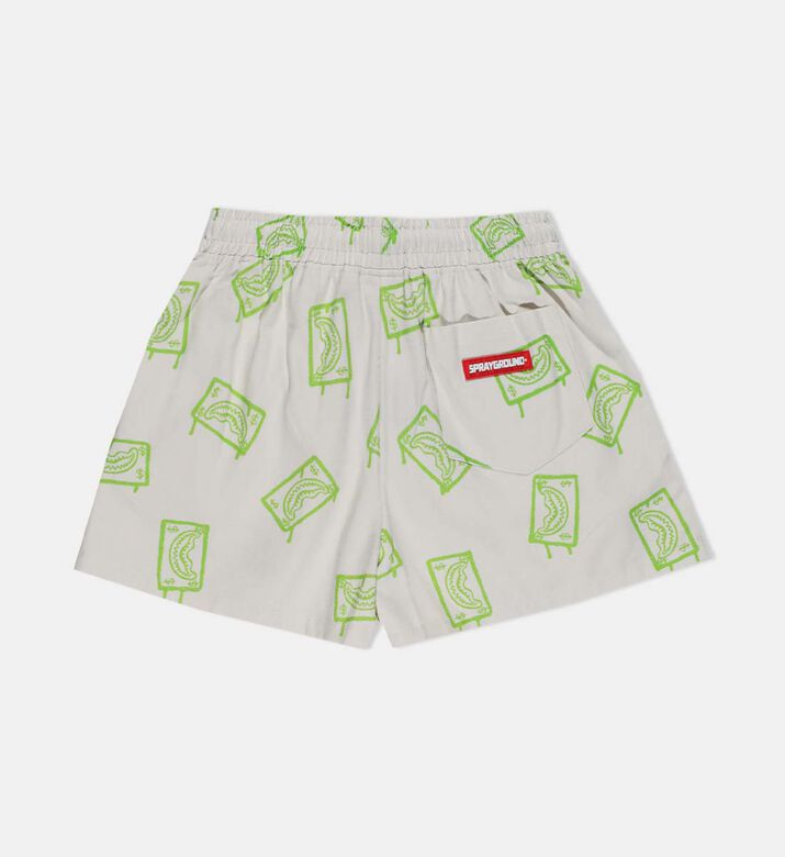 Slimer Dripping Organic Cotton Shorts
