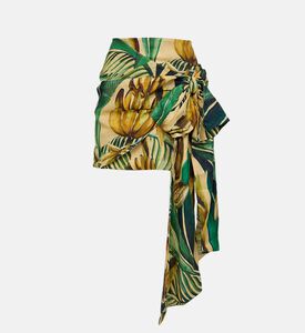 Bananart Side Bow Mini Skirt