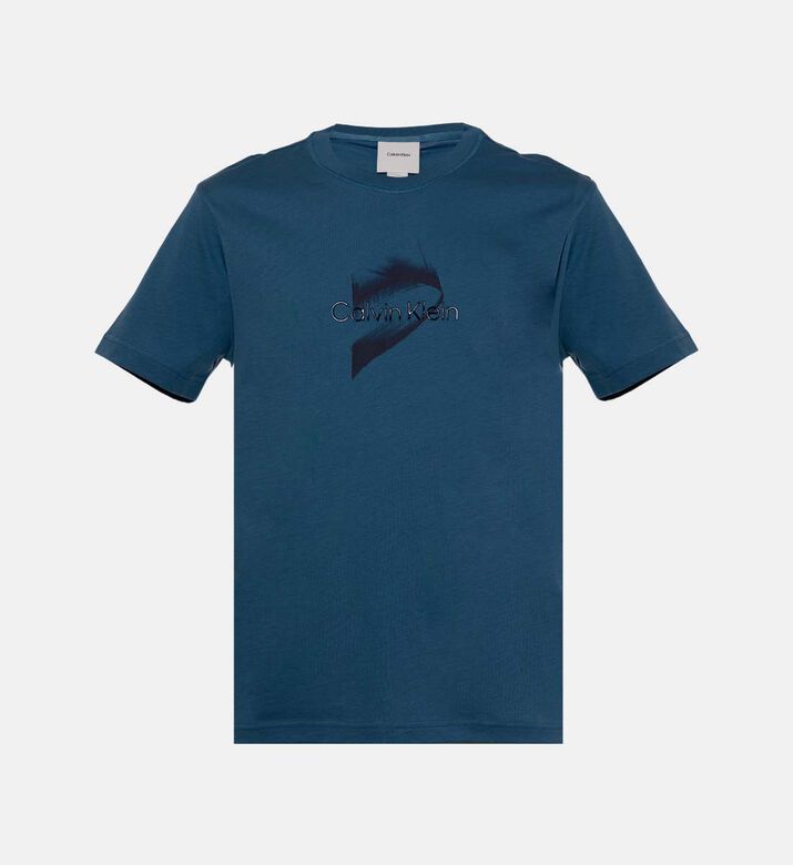 تيشيرت بشعار بارز من الجل