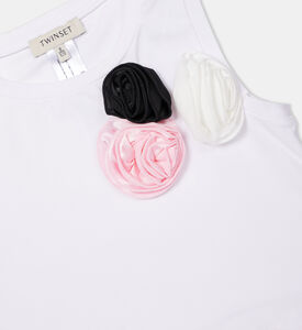 Cotton Flower-applique Top Cotton Flower-applique Top