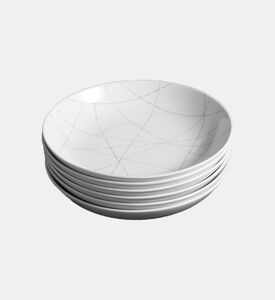 Grafik Porcelain Soup Plate 6-piece Set - 20 Cm Grafik Porcelain Soup Plate 6-piece Set - 20 Cm