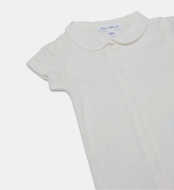 Tartine et Chocolat Peter-pan Collar Baby Bodysuit, Packshot View