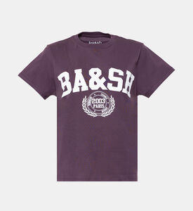 تيشيرت إيوني بتصميم جامعي