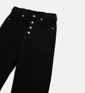 High-waisted Wide-leg Denim Pants