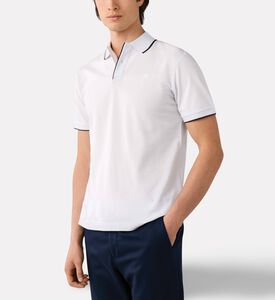 Hackett London Polo Merc, White, S, Model View