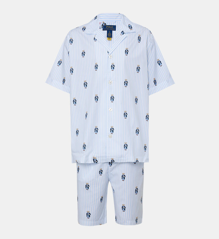 Short-sleeve Sleepwear Set With Print