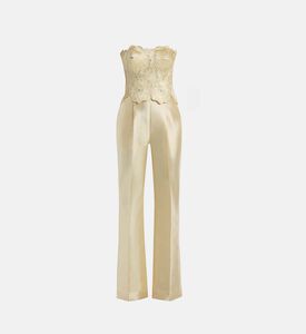 جمبسيوت كورسيه مزين بزخارف زهرية