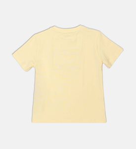 La Mia Bambina Geometric Embroidered Logo T-shirt, Packshot View