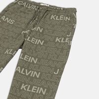 All-over Logo-print Regular-fit Pants