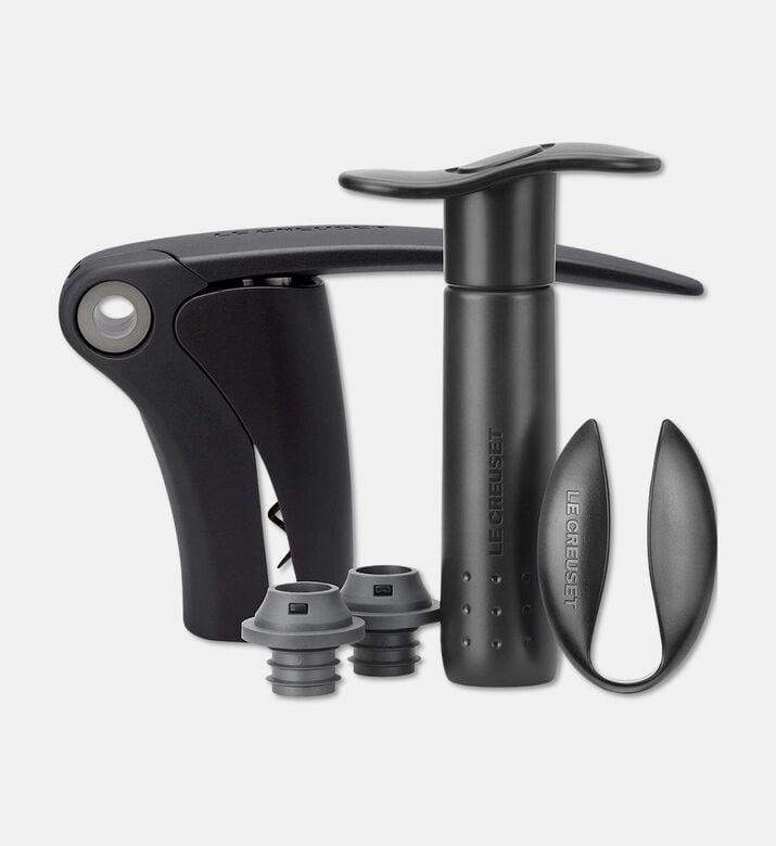 Screw Pull Utens Pourers Wine Set 5pcs, Packshot View