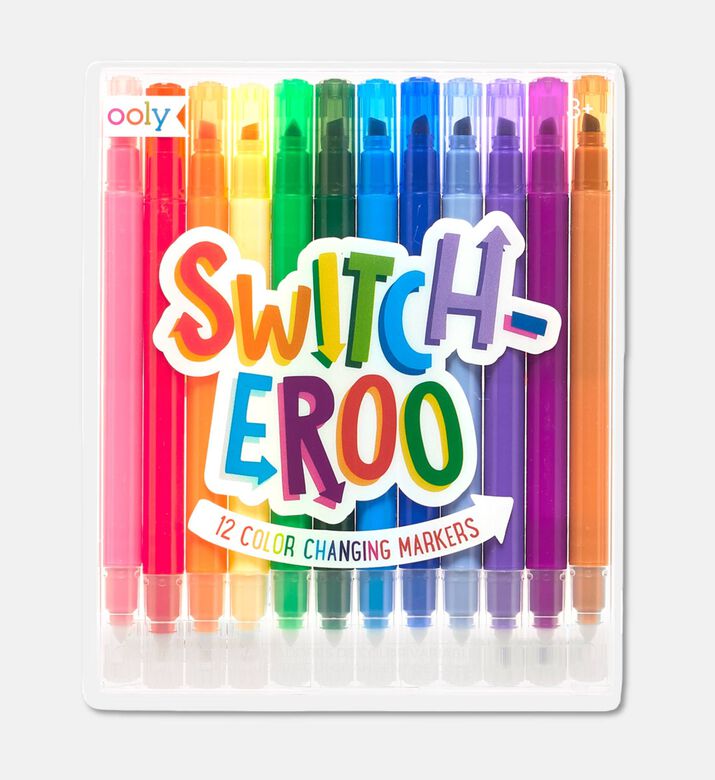 Ooly Switcheroo Color 12-piece Changing Markers Set, Packshot View