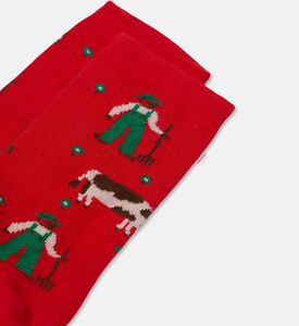 Bobo Choses Farm-inspired Pattern Socks, Packshot View