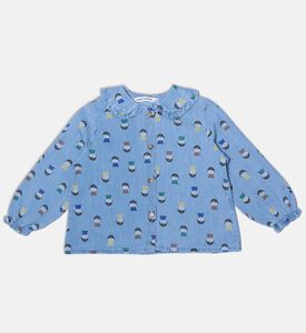 Bobo Choses All-over Print Long-sleeve Blouse, Packshot View