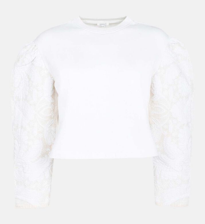 Medieval Patchwork Cropped Shirt