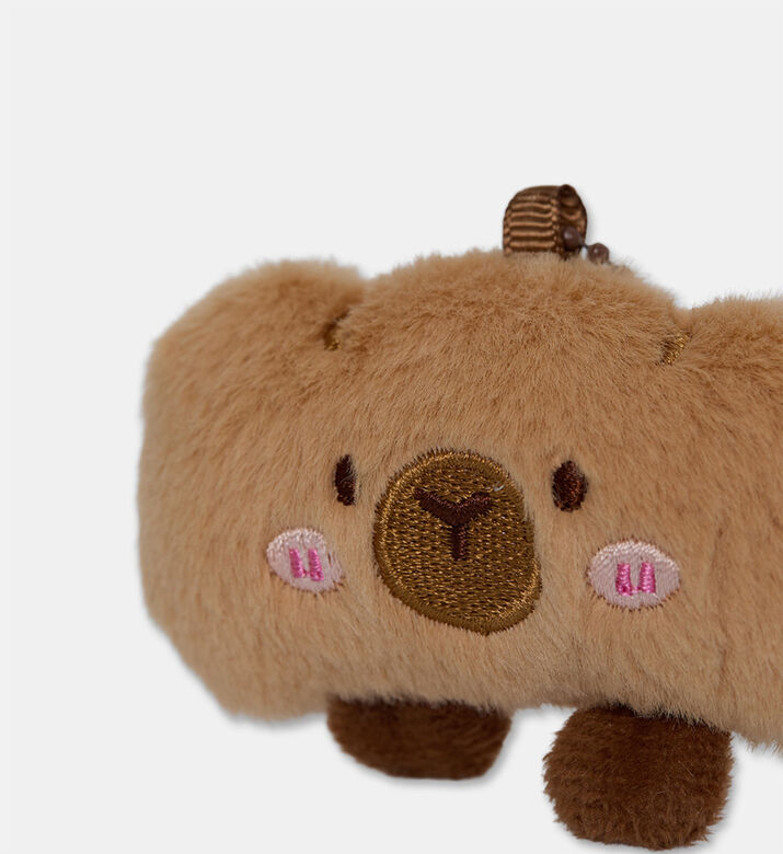 StickyBestie Embroidered Plush Bread Bag Charm, Packshot View