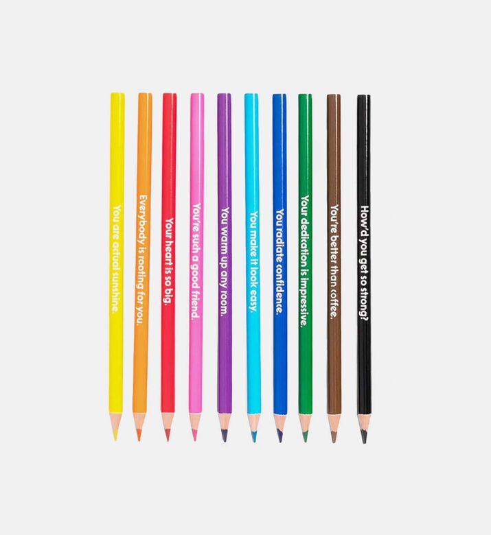 Compliments 10-piece Coloring Pencil Set