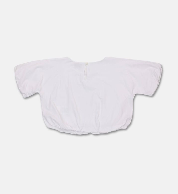 Moschino BKT Jersey Cropped Rhinestone-embellished T-shirt, Packshot View