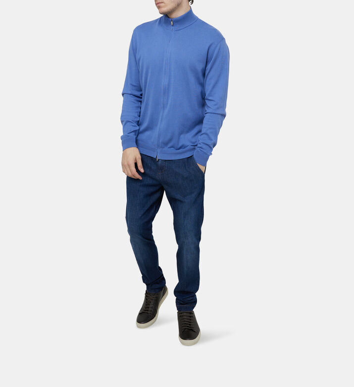 Stretch Denim Chino Trousers Stretch Denim Chino Trousers