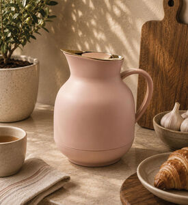 Stelton Amphora Vacuum Tea Jug, Peach, 1-l, Packshot View