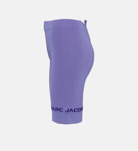 Viscose Logo-signature Biker Short