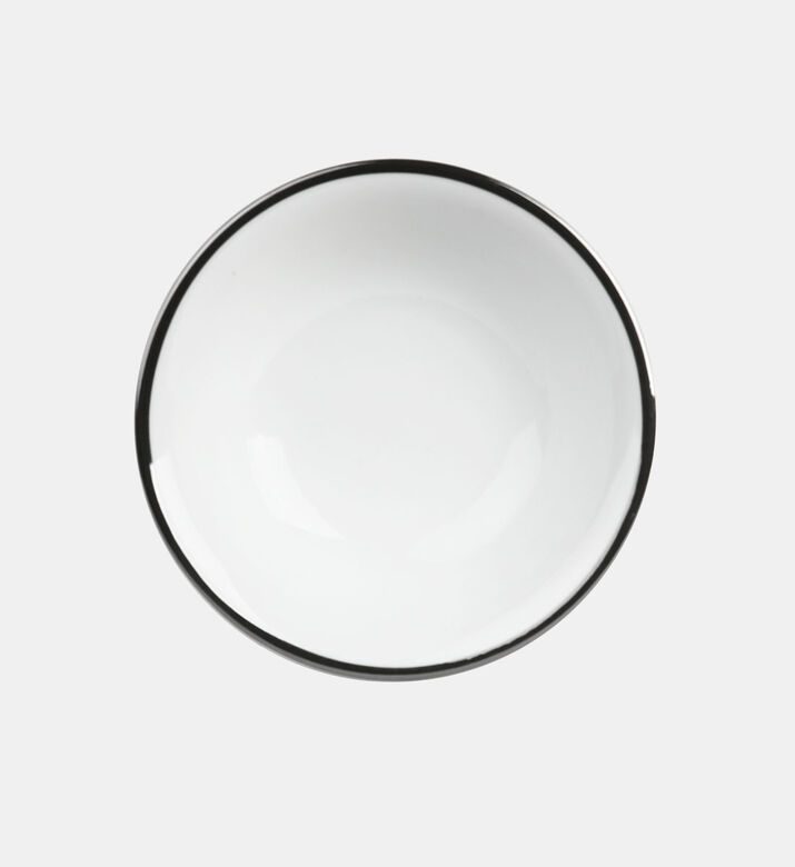 Silver-rimmed Breakfast Bowl Silver-rimmed Breakfast Bowl