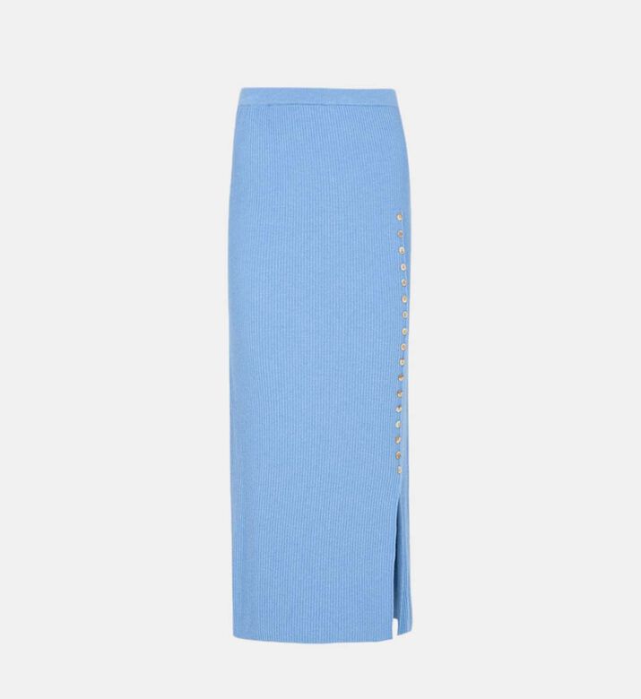 Suri Viscose Blend Midi Skirt