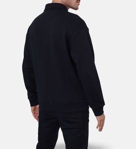 Zadig et Voltaire Logo-embroidery Full-zip Hoodie, Model View