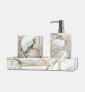 Home Deco and More Agatha Marble 4-piece Bathset, Packshot View