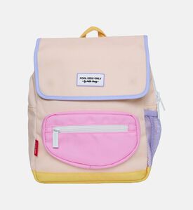 Hello Hossy Mini Candle Zip Pocket Backpack, 26x31x9-cm, Cream, Packshot View Hello Hossy Mini Candle Zip Pocket Backpack, 26x31x9-cm, Cream, Packshot View