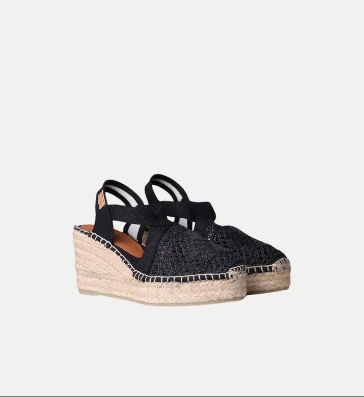 Toni Pons Thalia Vegan Cotton High-wedge Closed-toe Espadrille, Packshot View