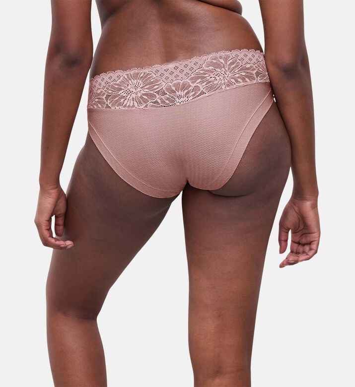 Chantelle Brief, Pink, Xs, Model View