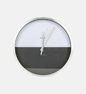 Aluminium Rounded Wall Clock- 28 Cm Aluminium Rounded Wall Clock- 28 Cm