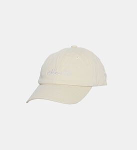 Val Calligraphy Cotton Baseball Cap