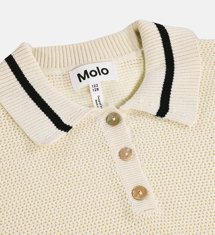 Molo Gwinn Knitted Polo Jumper, Packshot View