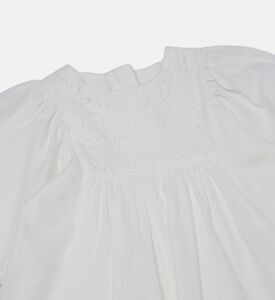 Chloe Floral Embroidered Long-sleeve Dress, Packshot View