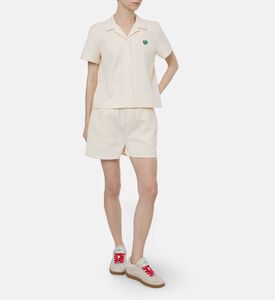 Maison Labiche Waffle-knit Heart T-shirt, Model View