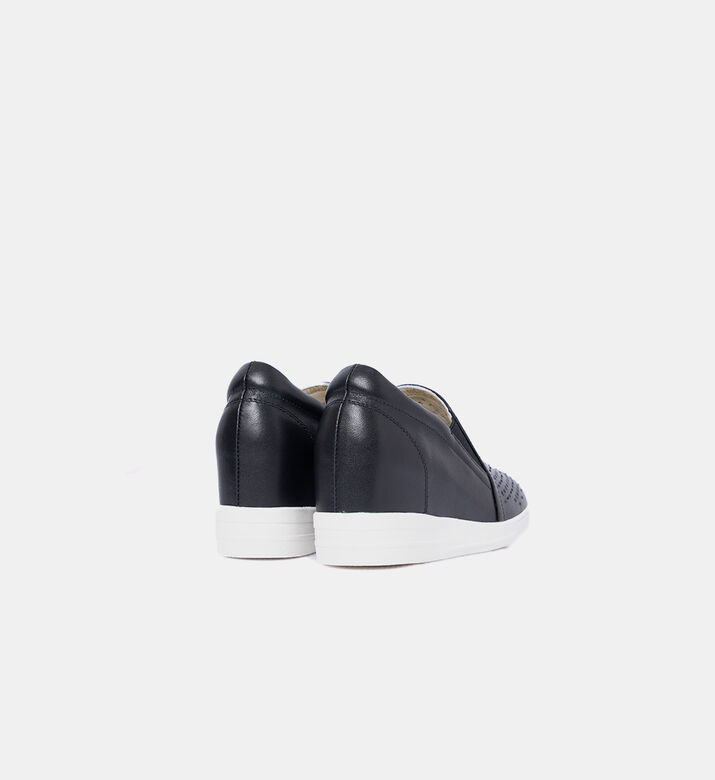 Baldinini Diamond Pattern Slip-on Sneakers, Black, Eu-38, Packshot View