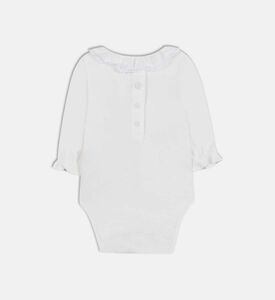 بودي سوت بياقة صغيرة مكشكشة