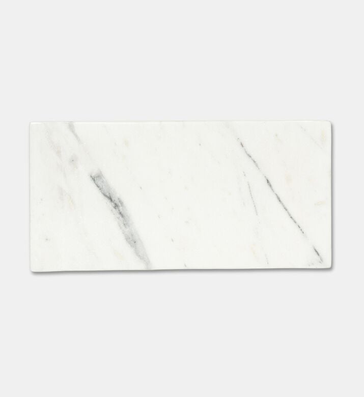 Home Deco and More Tracy Solid Marble Tray, Packshot View