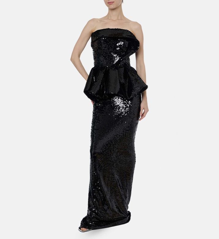 AAVVA Dress, Black, M, Model View