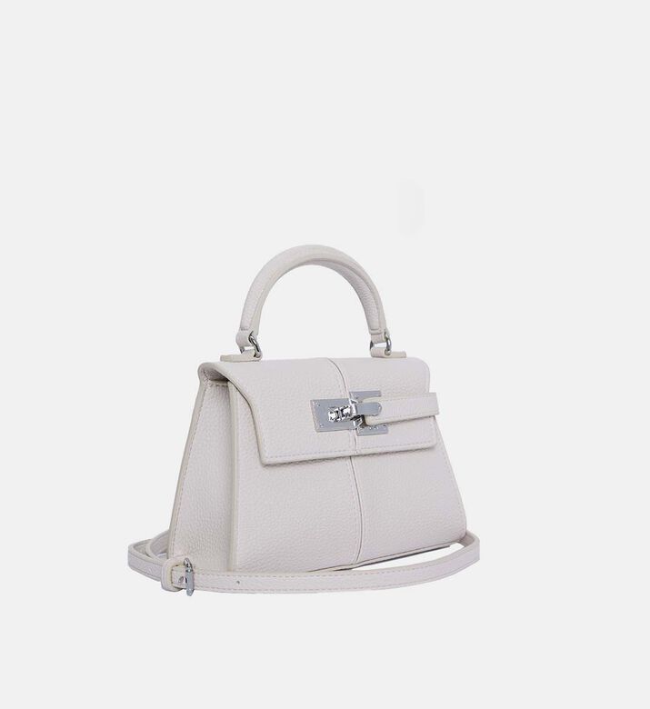 Elise Leather Top Handle Bag