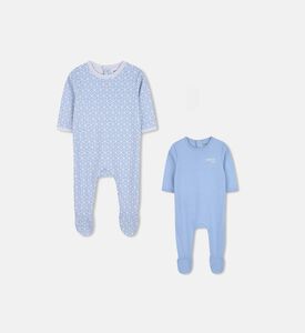 Organic Cotton Long-sleeve 2-piece Pajamas Set