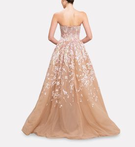 Michael Cinco Long Dress, Model View