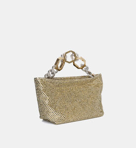 Rhinestone-embellished Shoulder Bag