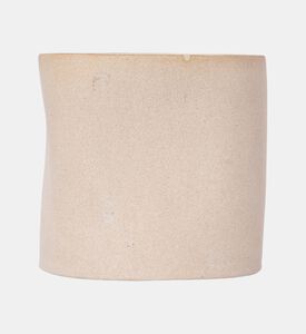 شمعة معطرة كبيرة جدًا بتصميم متموج برائحة توفي