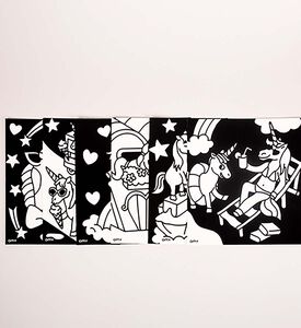 مجموعة تلوين ليلي مخملية