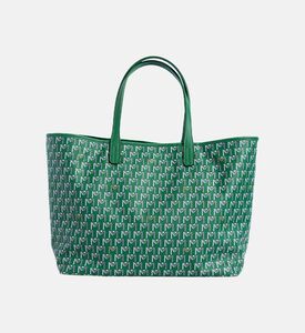 Vegan Leather Medium Tote Bag
