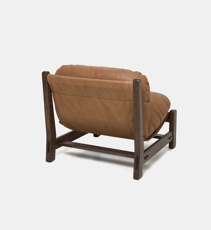 كرسي برازيلي جلد معاصر