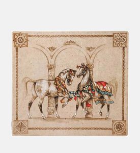 Gien Horses Of The Wind Square Centerpiece, Packshot View
